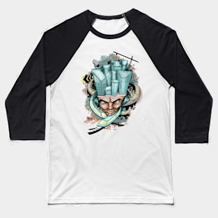 Street Head Baseball T-Shirt